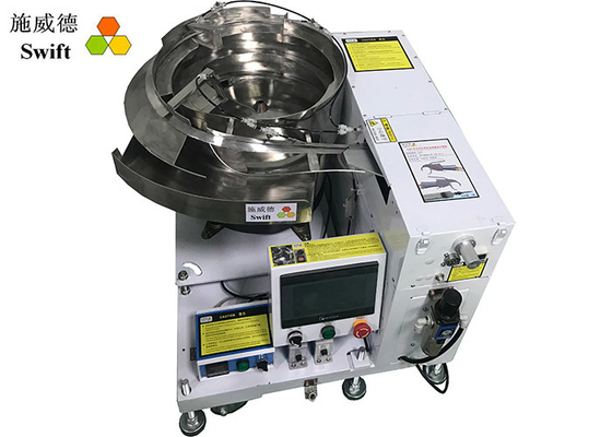 ซื้อ SWT25100F เครื่องมัดสายไฟฟ้าอัตโนมัติที่ติดตั้งสําหรับผูกท่ออ่อน 16 มม. online manufacture