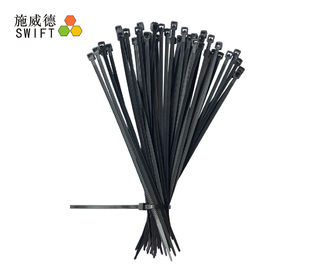 ซื้อ PA66 วัสดุสายสัมพันธ์ผูก 120 มม. ความยาวพลาสติก / ไนล่อนผูก UV อายุการใช้งานนาน online manufacture