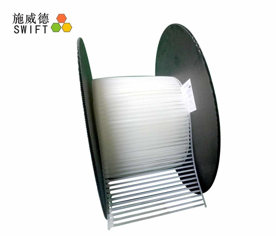 1.2mm PA66 Plastic Cable Tie For White Black 21kg Binding Force