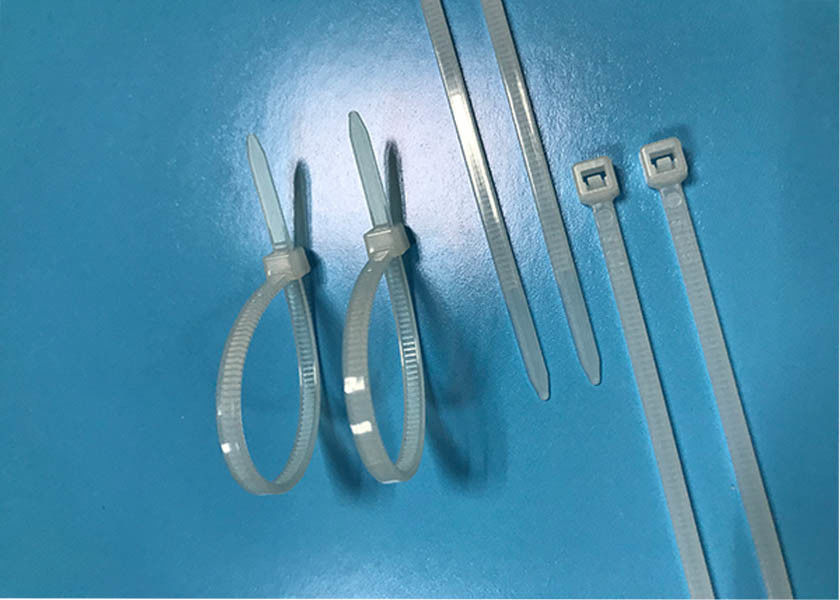 Straight 100% Nylon Cable Ties For Automatic Cable Tie Tool SWT25100H