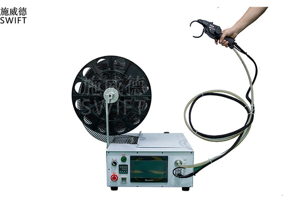 Handheld SWT25100HC ระบบผูกสายอัตโนมัติสำหรับ Bundel Nylon Tie Warps 2.5mmx100mm
