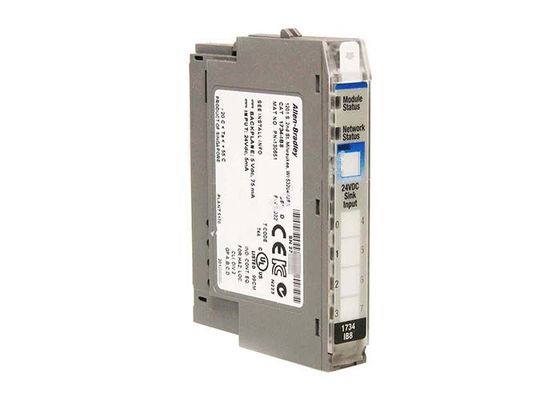 24V Dc 8 Channel 1734-IB8 PLC โมดูลอินพุต Rockwell Controllogix Sink
