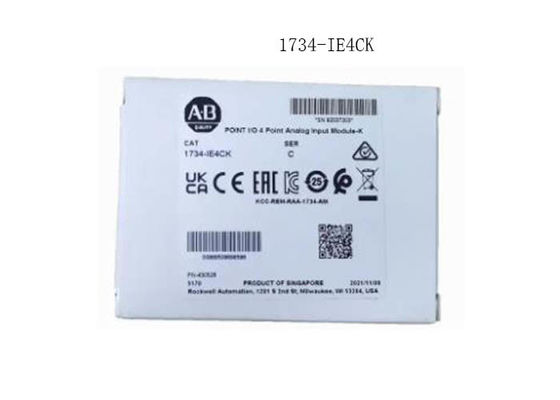 1734-IE4CK Allen Bradley 24V Dc 4 Channel โมดูลอินพุตแบบอะนาล็อกปัจจุบันความหนาแน่นสูง