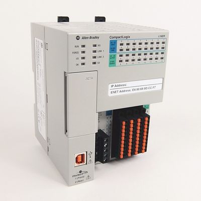 24V DC 1769-L16ER-BB1B Allen Bradley พร้อมตัวควบคุม Compactlogix 384KB DI/O