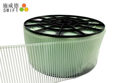 ฮาโลเจนฟรี Zip Tie ชนิดพลาสติก, ความยาว 150 มม PA66 Cable Tie อายุการใช้งานนาน