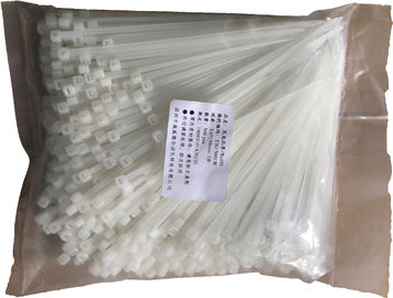 ผูกสายไนล่อนยาว 120 มม. ล็อค Vable ผูกสีธรรมชาติด้วยการอนุมัติ RoHS